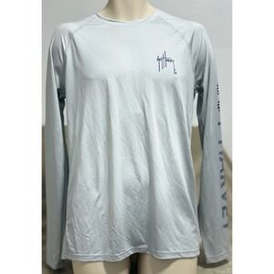GUY HARVEY Barbados Performance Sun Protection Top‎ Long Sleeve UPF Men's Small